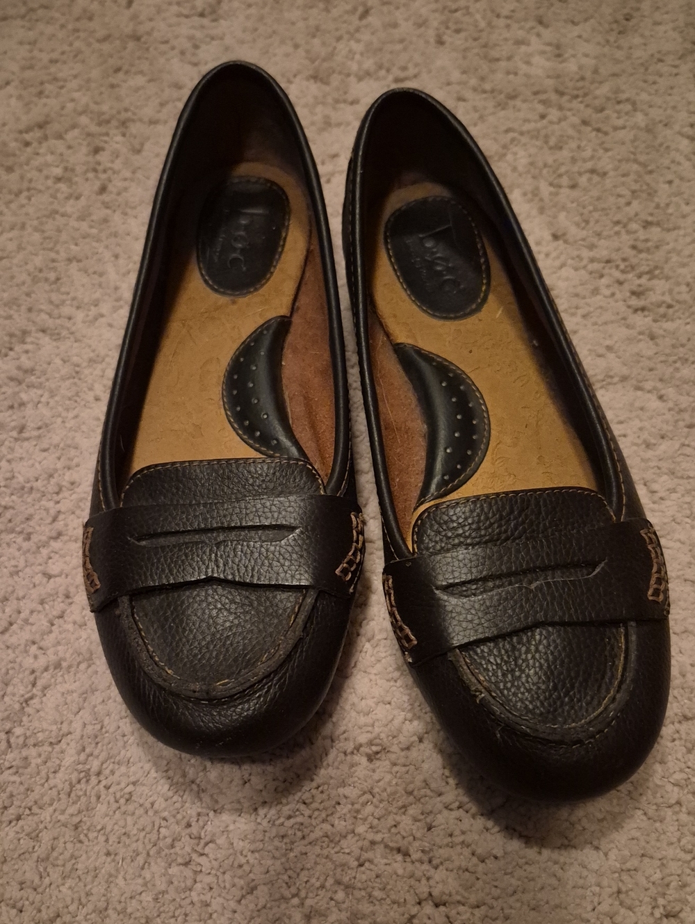 b.o.c.  Leather Penny Loafers